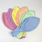 Гигантские Воздушные шары Pastel Makaron, большие круглые маленькие шары, гирлянда для дня рождения, свадьбы, Дня Святого Валентина, аксессуары для планшетов