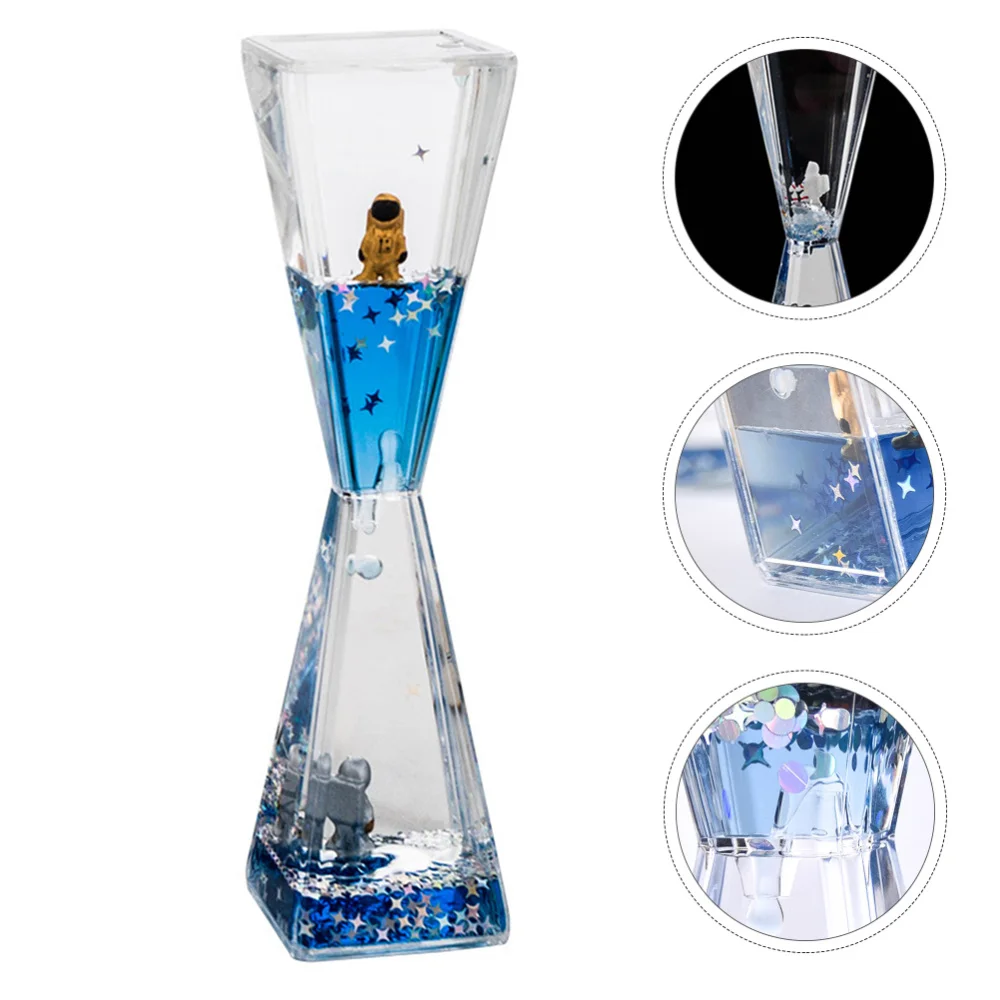 

1Pc Creative Spaceman Hourglass Timer Home Desktop Decor Hourglass Gift