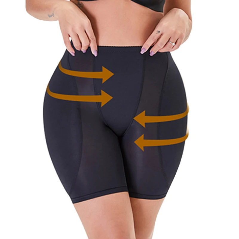 Women Buttock Sheath Fake Butt Lifter Body Shaper Padded Butt and Hip Shapewear Shorts Thigh Trimmer Wear Booty Pads Enhancer