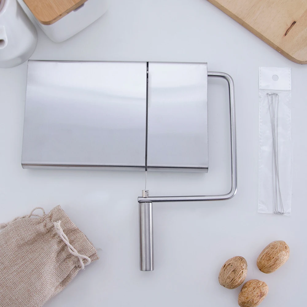 Слайсер для сыра металлический нож масла из проволоки нержавеющей стали