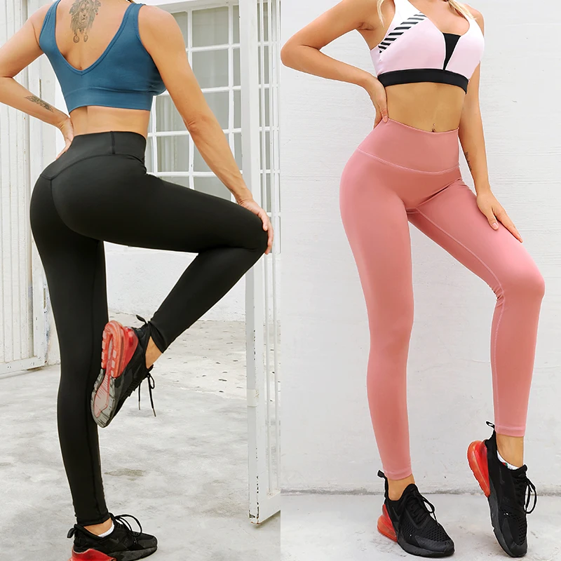 

Леггинсы женские бесшовные, с высокой талией, эластичные, XS-XL