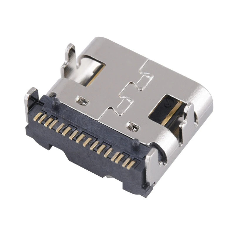 Микро USB 3.1 SMD 16P type c Женский Разъем DIP4 передачи Hd Интерфейс для смартфонов и