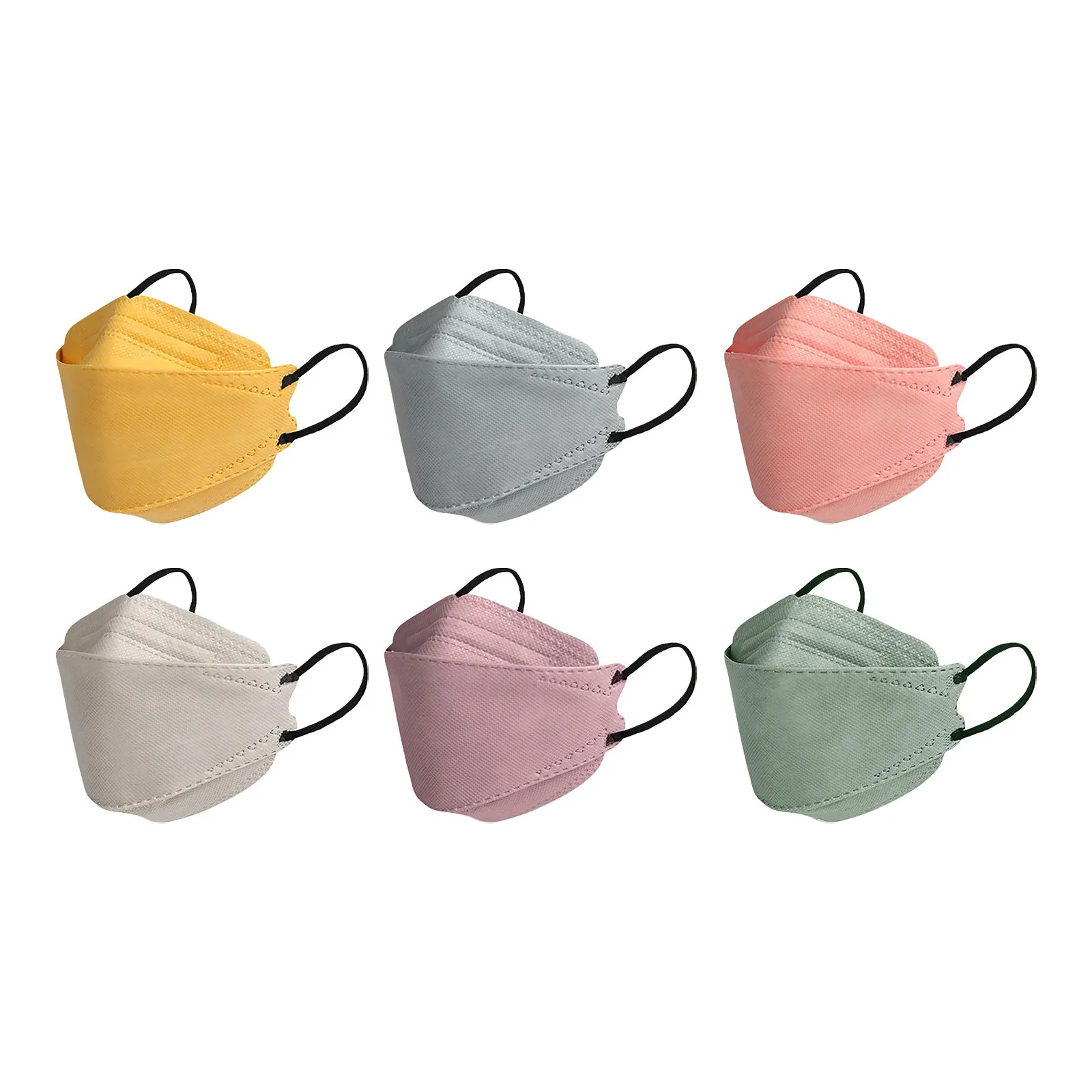 Маска Morandi Color FFP2 4-слойная защитная маска для лица респираторные маски FFP2Mask