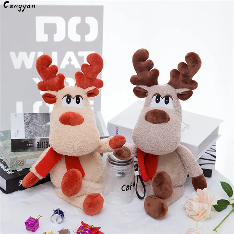 50 см новые рождественские украшения для куклы с лосем вечерние Рождественская