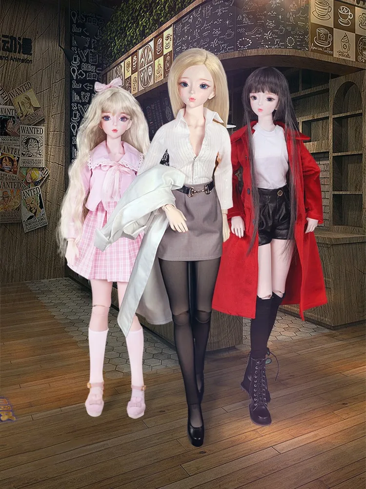 DBS 1/3 BJD 62 см шарнирное тело серия City Baby с ручной росписью одежда для лица обувь