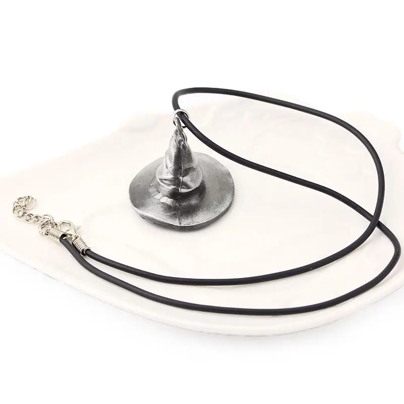 European and American Fashion Jewelry harry potter Necklace Retro Magic Hat Bronze Ancient Silver Necklace