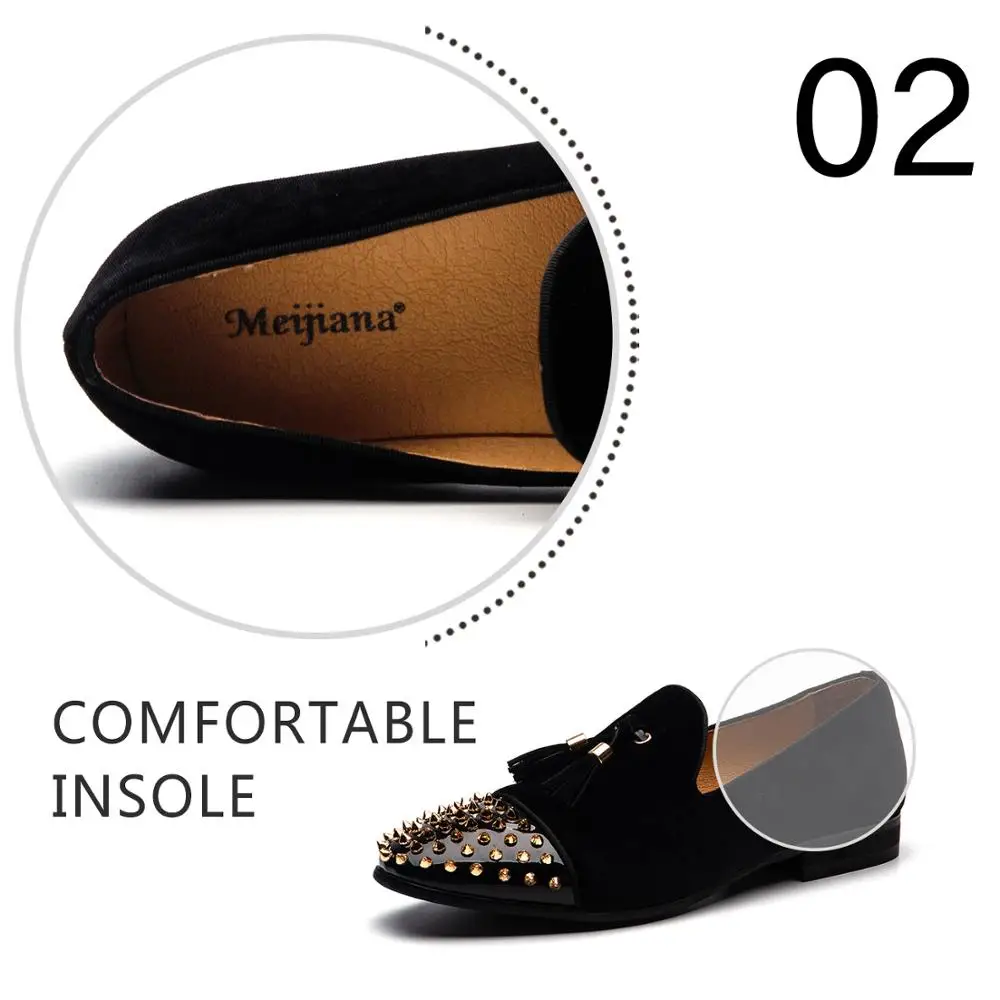 MEIJIANA 2019 New Customized Luxury Men Loafers Nubuck Leather Handmade Fashion Tassel Mens Shoes Spring/autumn Banquet | Обувь