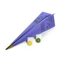 surrounding deathly hallows movie props ministry of magic note paper airplane handmade confidential memorandom
