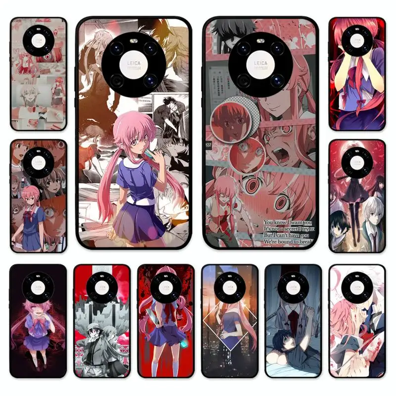 

Anime Mirai Nikki Future Diary Phone Case For Huawei Nova 7 Se 5 3i 3e 3 2 5i Mate 10 20 Lite 30 40 Pro 20x 9 Cover
