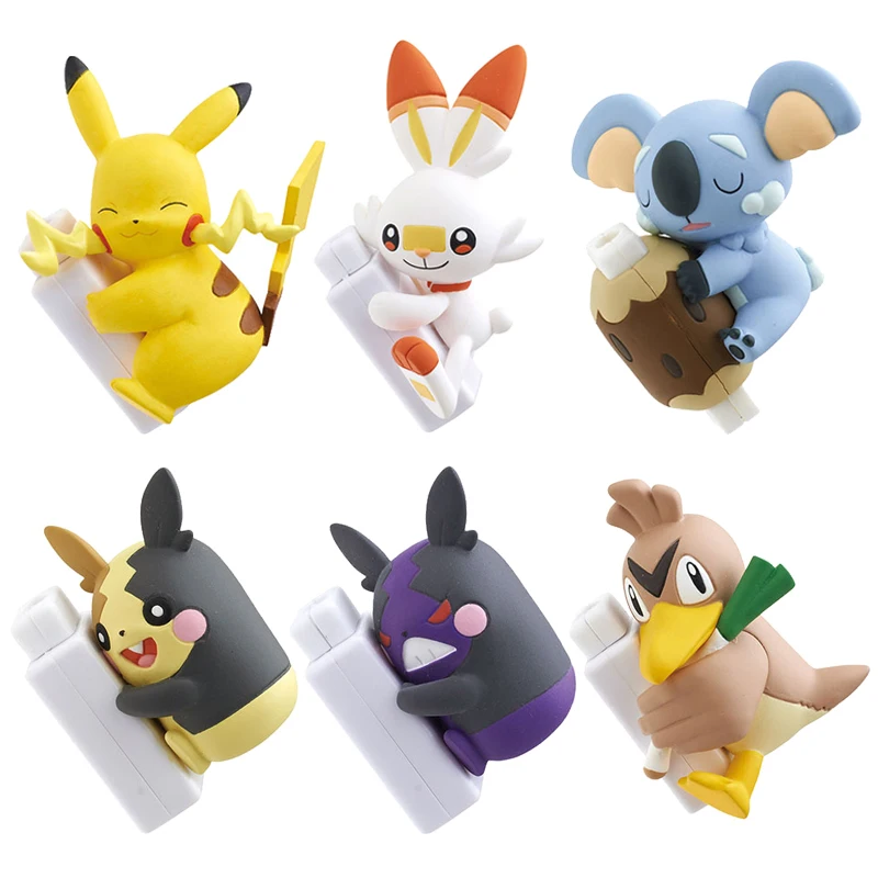 

Защитный чехол для зарядного кабеля Pokmon 3 Bikachu Gengar Мультяшные Аниме фигурки зарядного кабеля защитный чехол аниме периферия