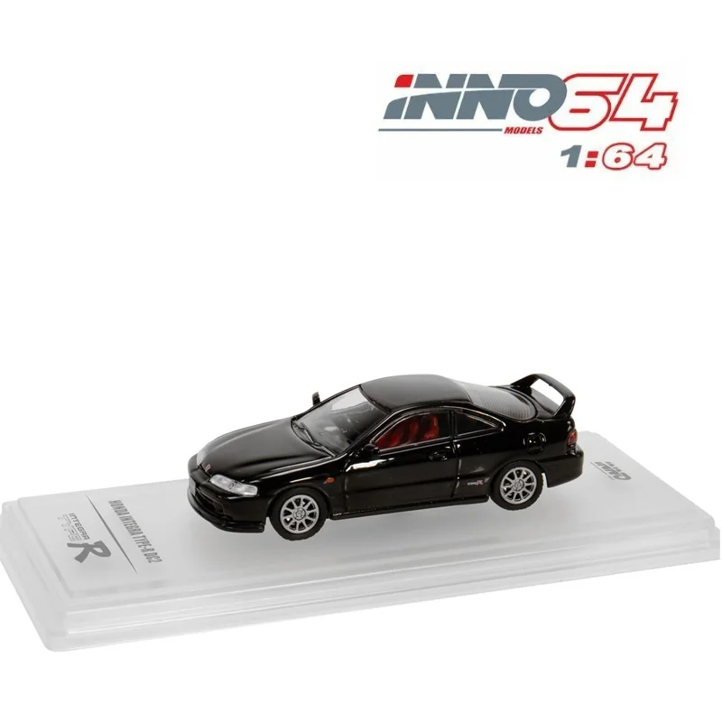 Inno64 1: 64 Honda Integra фон для фотографирования в технике Tye R DC2 1996 черный литой модельный автомобиль