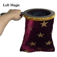deluxe change bag repeat zipperlargestarsdouble layer magic tricks stage gimmick illusion comedy appearing product bag magia
