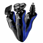 Перезаряжаемый электрический триммер для бороды 1 шт. Новинка бритва машинка для бритья для мужчин бритва для бороды моющаяся машинка для сухого и влажного бритья двойного назначения 2021