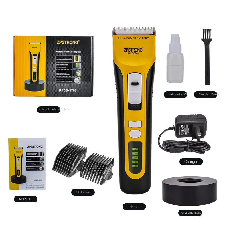 

25w Professional Electric Hair Trimmer Rechargeable Hair Clipper Haircut Beard Trimmer Razor for Adult Men LED Display 220V/110V