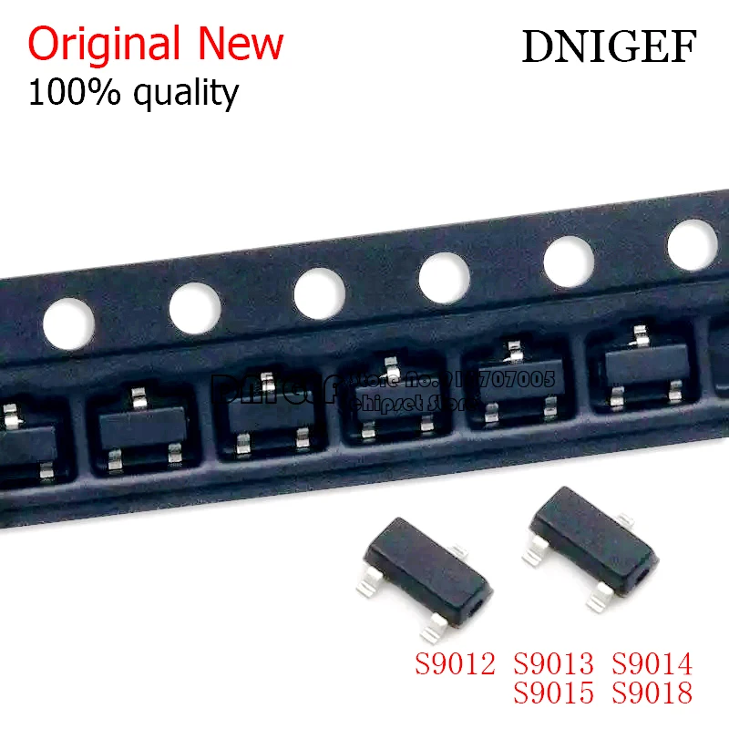 50 шт. S9012 S9013 S9014 S9015 S9018 2T1 J3 J6 M6 J8 SMD DNIGEF