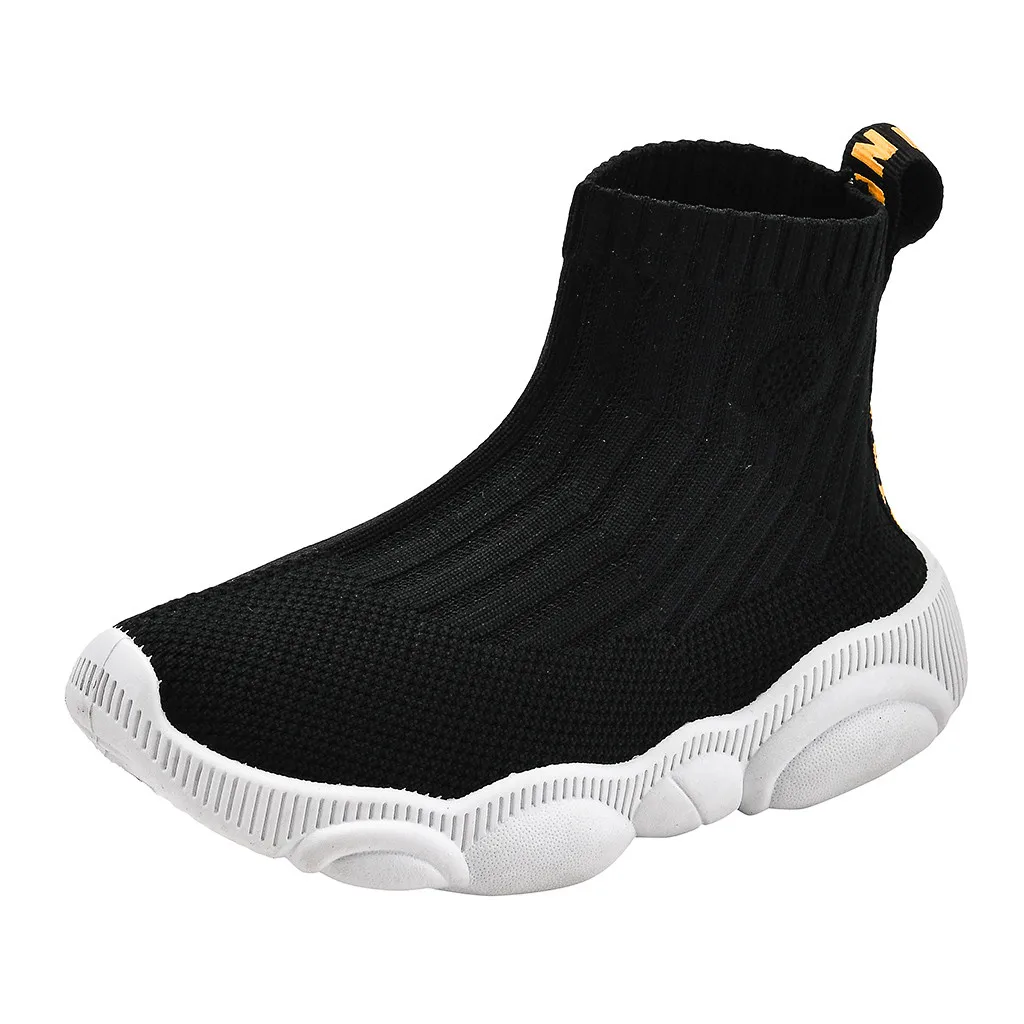 Детские ботинки Спортивные носки в полоску для маленьких мальчиков и девочек