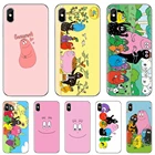 Чехол для Samsung Galaxy J1, J2, J3, J4, J5, J6, J7, J8 Plus 2018 Prime 2015, 2016, из ТПУ с розовой улыбкой