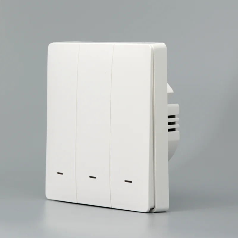 Настенный смарт светильник ZigBee 1/2/3 Gang Tuya 86 датчиков панель с Google Home