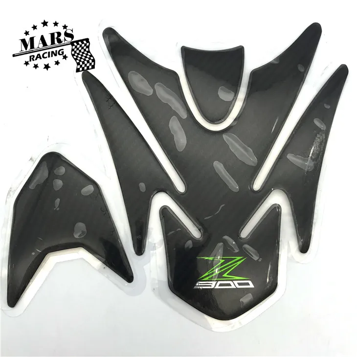 Аксессуары для мотоциклов 3D настоящий угольный резервуар наклейка эмблема