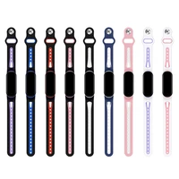 for xiaomi mi band 5 3 4 sport strap watch silicone wrist strap for xiaomi mi band 3 4 5 bracelet miband 4 3 strap watchband
