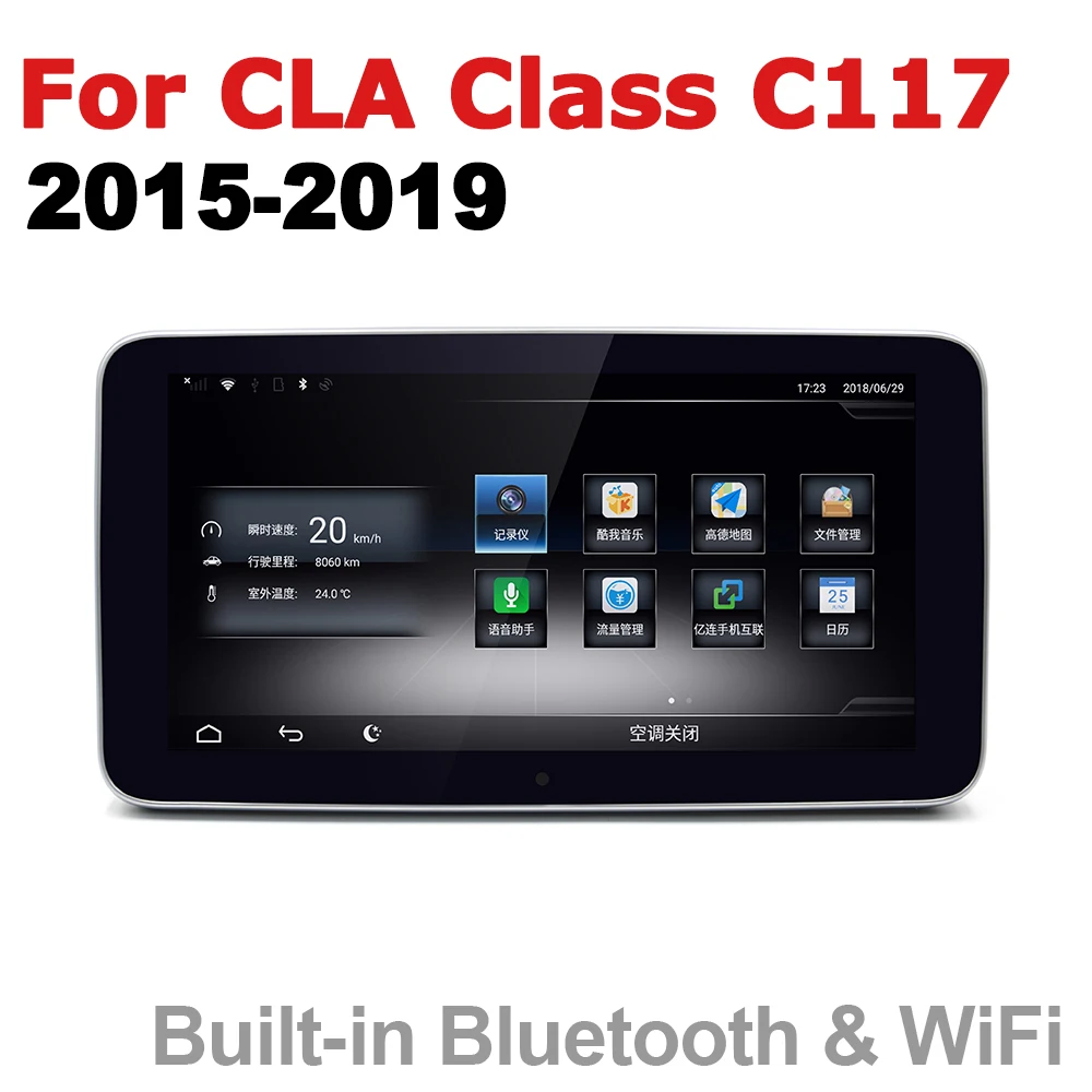 Автомобильный Android радио GPS мультимедийный плеер для Mercedes Benz CLA Class C117 2015 2016 2017 2018