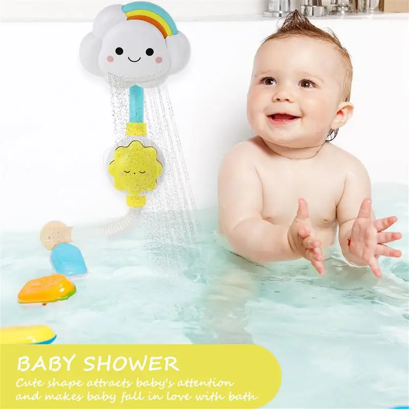 

Baby Bath Toy Adorable Bathtub Shower Toy Water Spray Head Game Toddler Toy