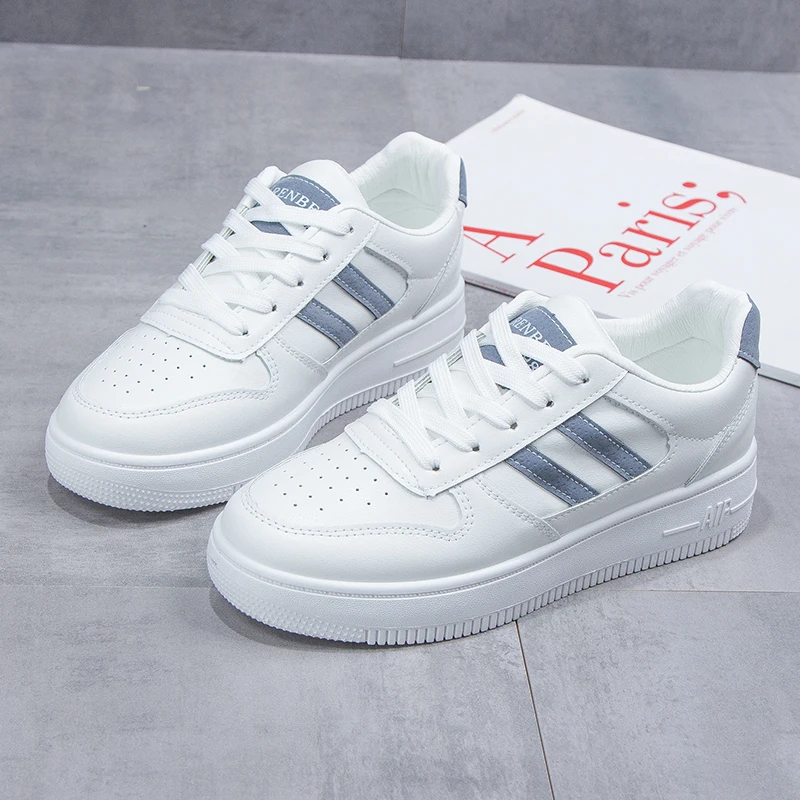 

Women's Casual Fashion Breathable Platform Autumn Shoes Chaussures Peach Cherry Pink Ring White Blue Low-top Vulcanized Shoes