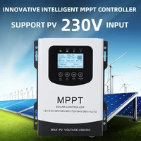 mppt solar controller 60a 70a 80a support pv 230v input auto identification 12v 24v 48v 60v 72v 96v universal type