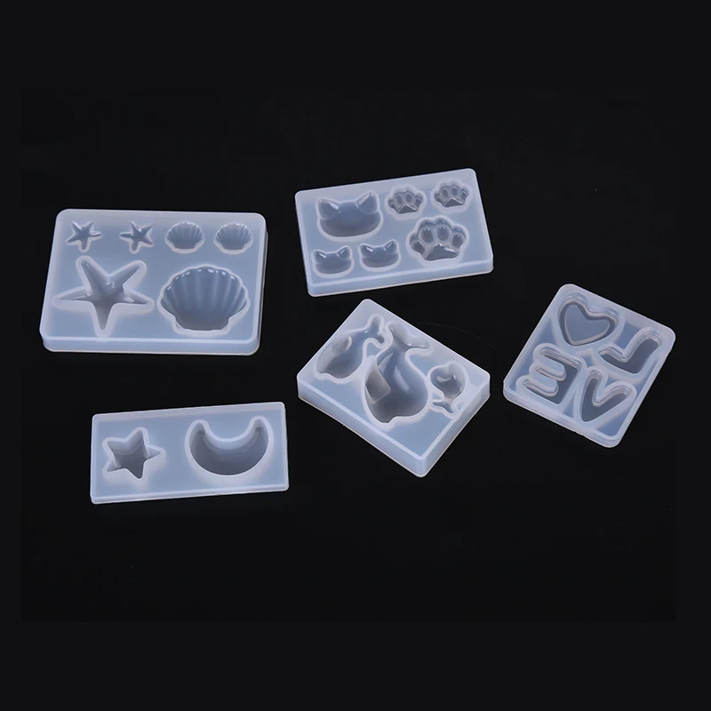 

Silicone Geometric Earrings Mold DIY Jewelry Pendant Charm Making Mould Resin Molds For Jewelry