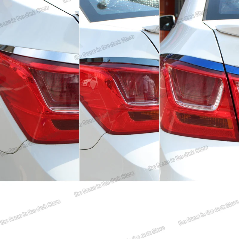 Lsrtw2017 Нержавеющая сталь заднего светильник полосы планки для Chevrolet Cruze 2009 2010 2011 2012
