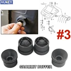 Резиновая втулка для крышки двигателя X4, втулка для бампера, втулка для крепления, втулка для Audi VW Seat Skoda A1 A3 A4 A5 A6 A7 A8 Q3 Q5