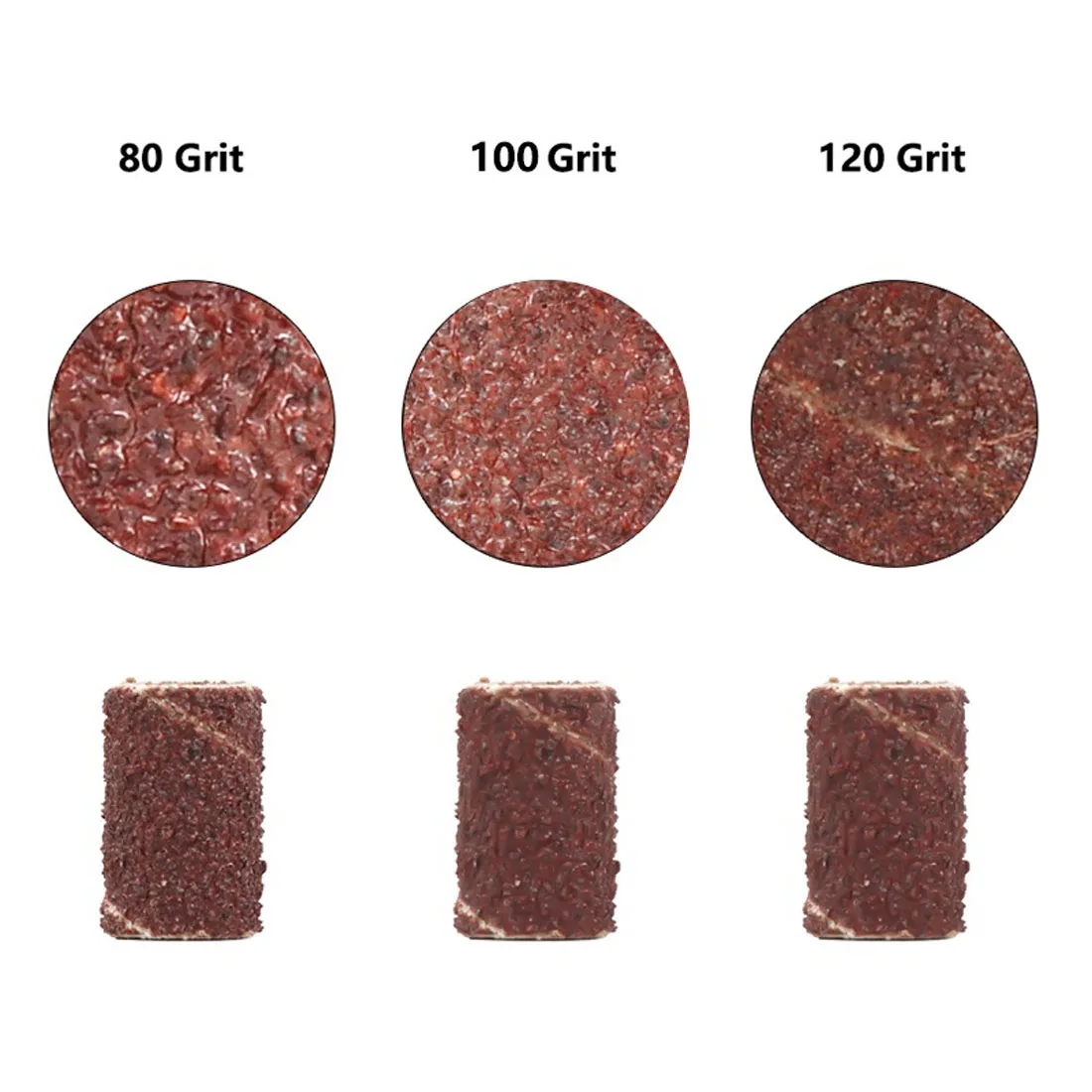 Наждачная бумага круглый барабан набор для шлифовки шлифовальные ленты с 2