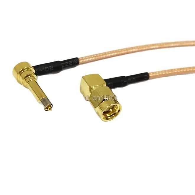 

New Wireless Modem Wire SMA Male Plug Right Angle To MS156 Right Angle Connector RG316 Cable Pigtail 15CM 6"