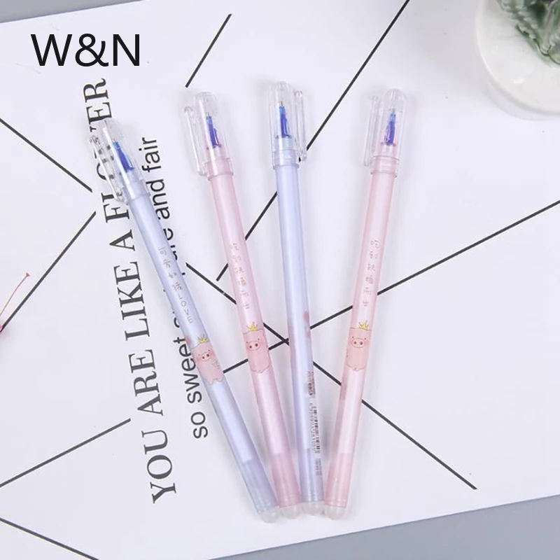 3 шт./компл. 0 38 мм Милая стираемая ручка стержень с заправкой Волшебная гелевая