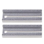 2 шт.компл. HU66 дублирующий зажим для режущего станка VW брелок для ключей Volkswagen пустые аксессуары для режущего станка ключей qia