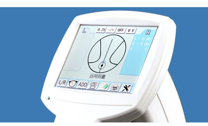 

Computer focal meter, focal meter, lens inspection instrument, touch color screen measurement, UV spectacle shop optometry proce