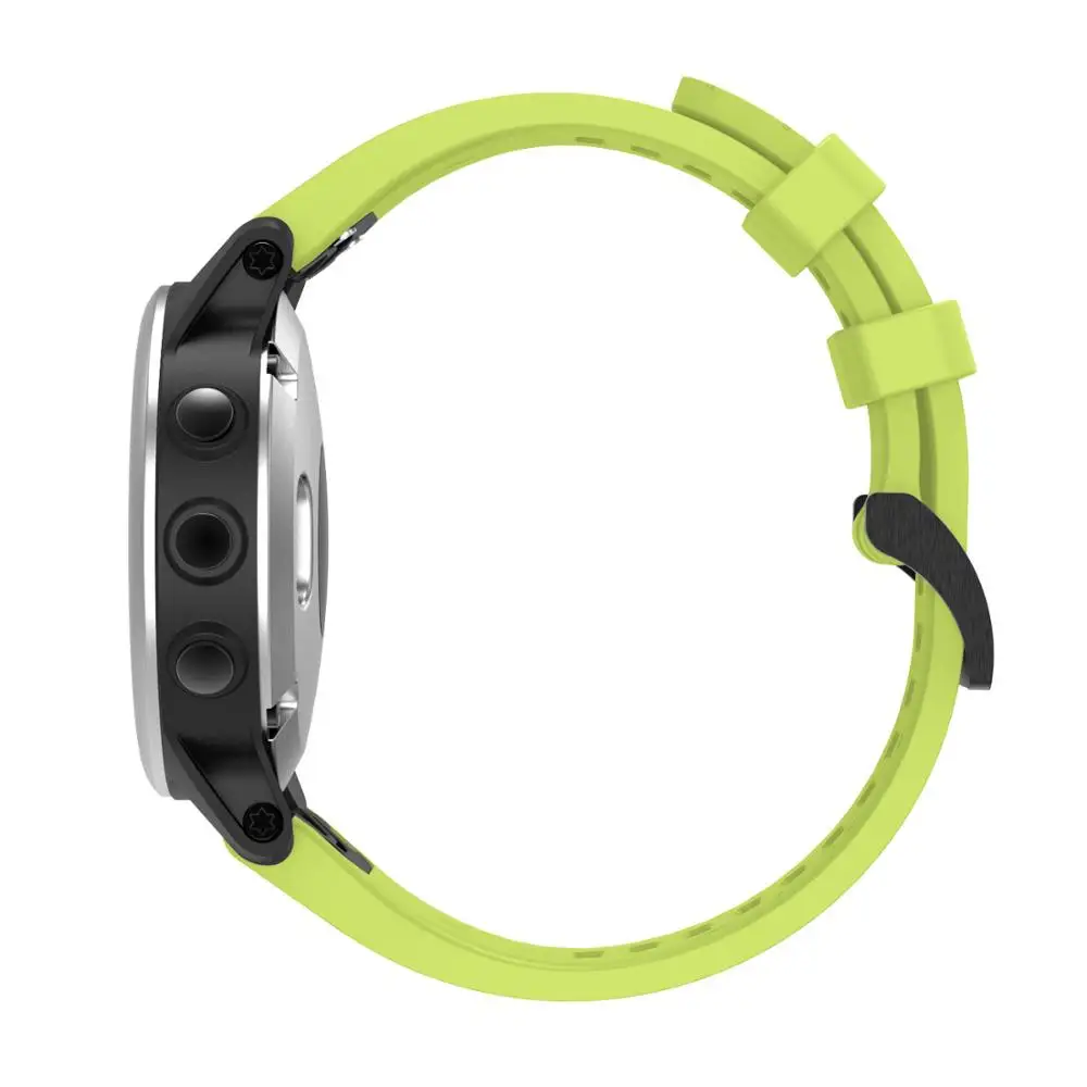 Мягкий силиконовый браслет ремешок на запястье для Garmin Fenix 5S 6S pro GPS Смарт-часы с