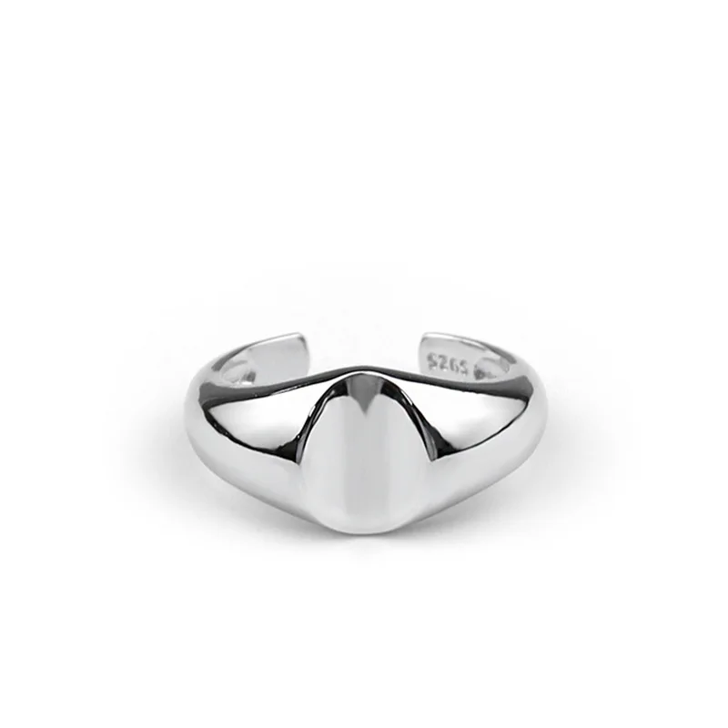 

Simple Open Rings For Women Gold Color 2021 Fashion Korean Street Girl Wedding Rings Adjustable Knuckle Finger Jewelry Jewelry