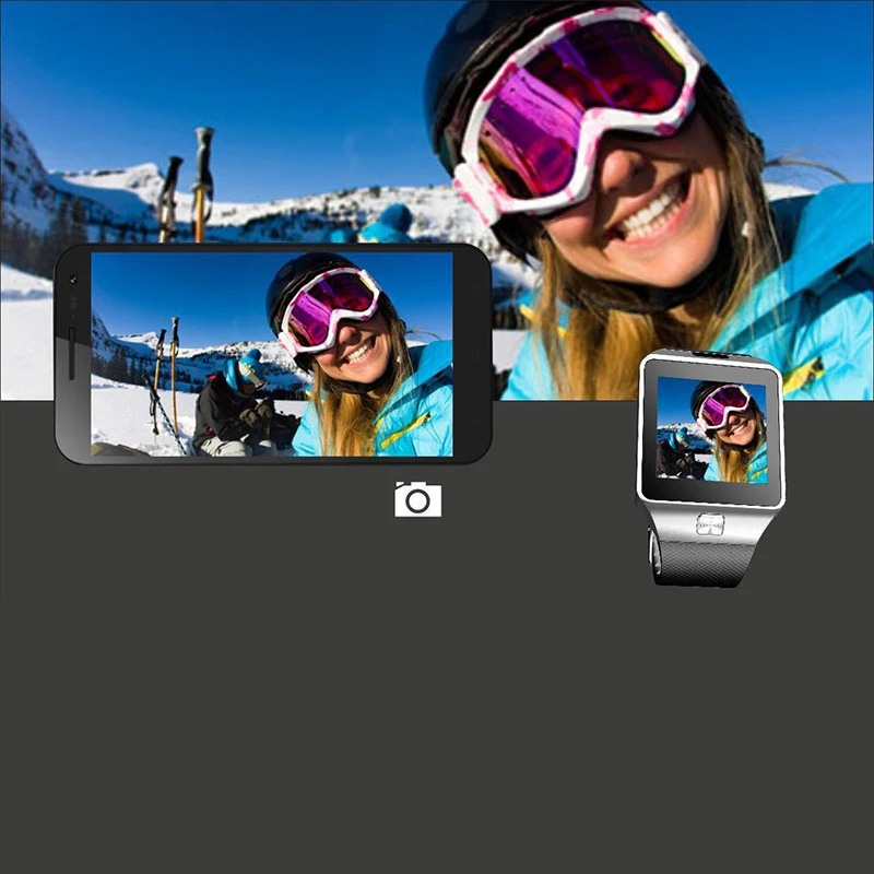 Смарт-часы с камерой Bluetooth наручные часы SIM-карта смарт-часы IOS и Android | Электроника