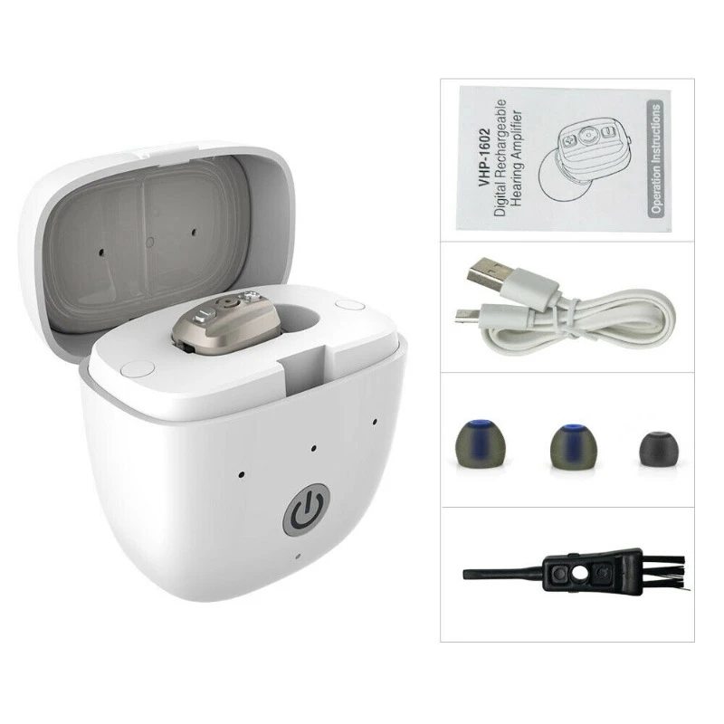 

1 pcs Wireless ITE Hearing Aid In-ear Bluetooth Style Sound Enhancer Amplifier Simply Better Hearing For Elderly Deaf
