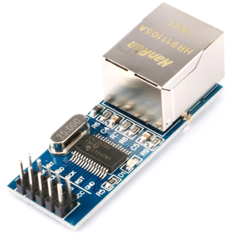 

Mini ENC28J60 Ethernet Shield/Ethernet Shield для Nano SPI интерфейса, сетевой модуль локальной сети, модуль Ethernet