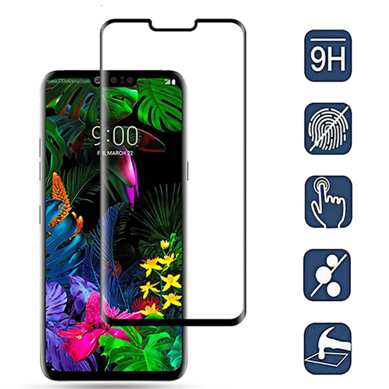 15d защита для экрана из закаленного стекла для lg v40 v50 5g k40 k50 v20 v30 g7 тонкий g6 g8 q6 q60 защитные очки v 20 30 k 40 50 шт