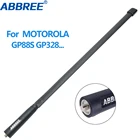 Двухдиапазонная Складная тактическая антенна ABBREE MX Connector 144430 МГц для рации Motorola GP340 GP88S GP3688 GP328 HT750