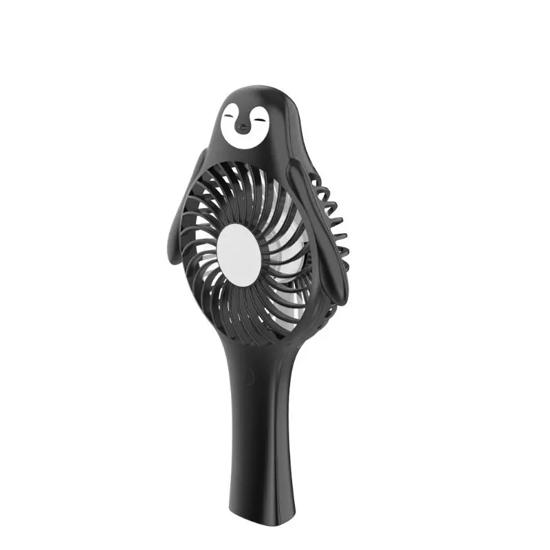 

Penguin Handheld USB Rechargeable Fan Cooler Portable 3 Speed Adjustable Mini Fan Desktop Cooling Fan