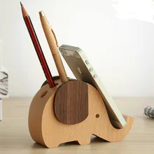 Phone Accessories  Cell Phone Holder Elephant Pen Holder Lazy Person Mobile Phone Stand  Desktop Decoration