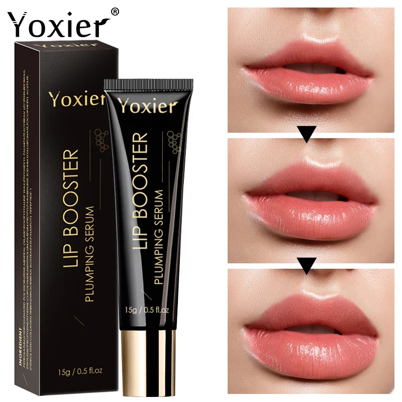 Yoxier Lip Balm Lip Plumping Serum Reduces Fine Lines Anti-Drying Anti-Aging Increases Elasticity Moisturizing Lip Liquid Care