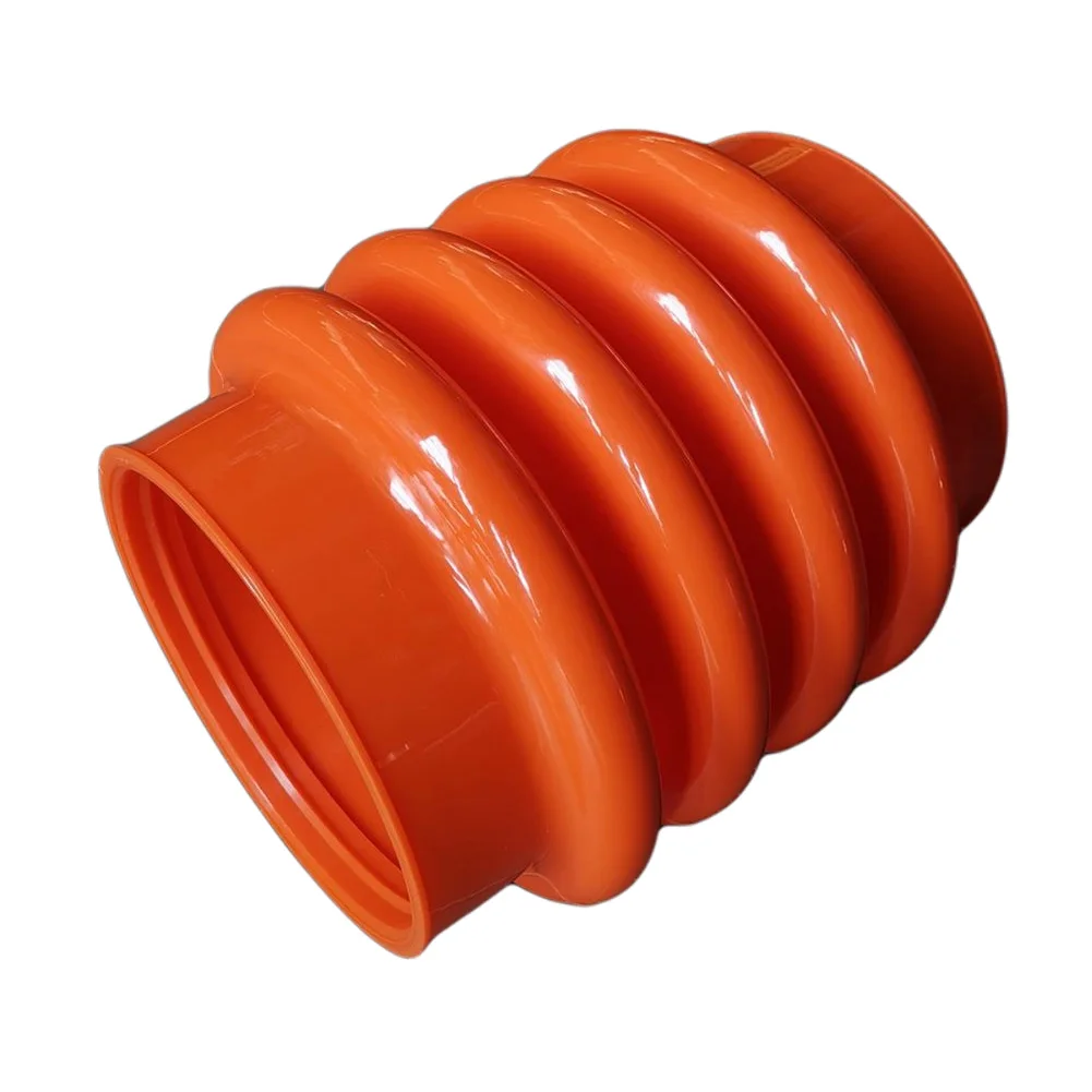 

TPU ID 160mm H 250mm Orange Tool Replacement Rammer Bellow Accessories Dustproof Professional Small For Mikasa MT-74F MT70 MT70H