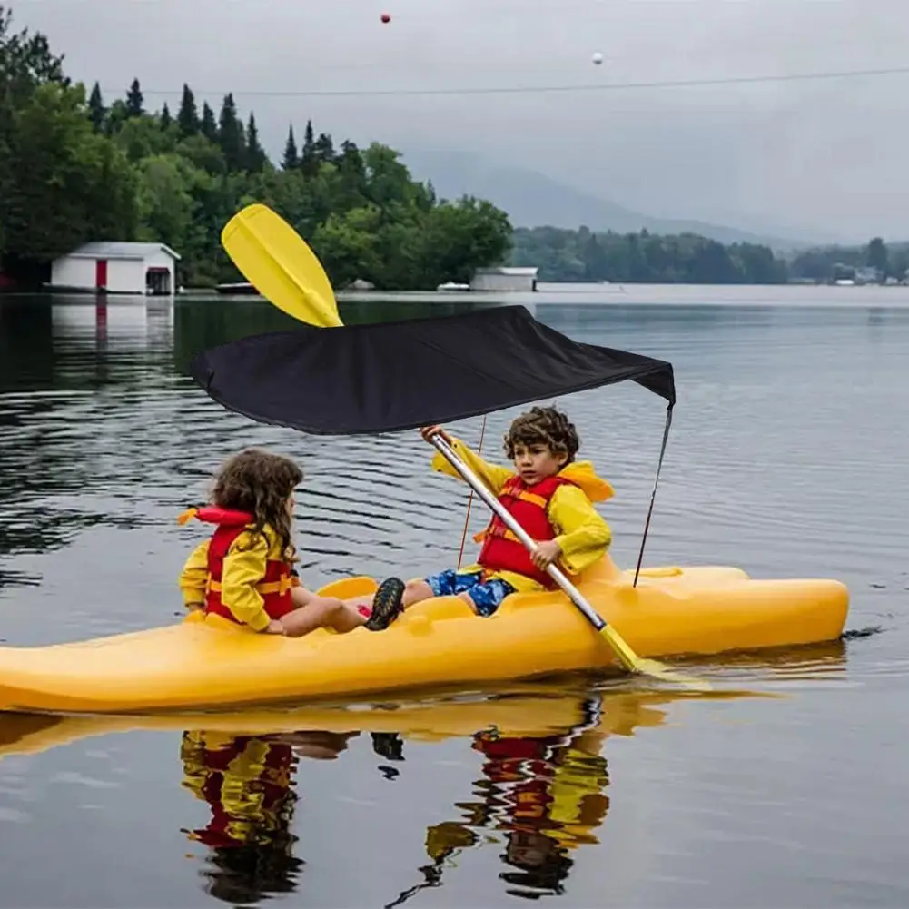 Одиночная надувная лодка тент для рыбалки козырек от солнца складной дождя