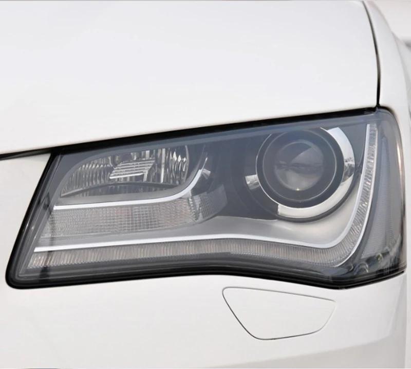 Для AUDI a8 d4 2011-2013 линзы фары прозрачный корпус абажур линзы свет прозрачное стекло автомобиля свет защитная крышка