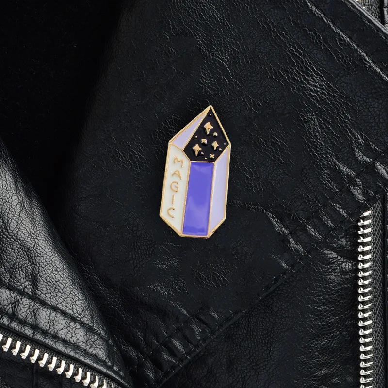 2020 Новинка милый мультяшный волшебный карандаш эмалированная брошь джинсы